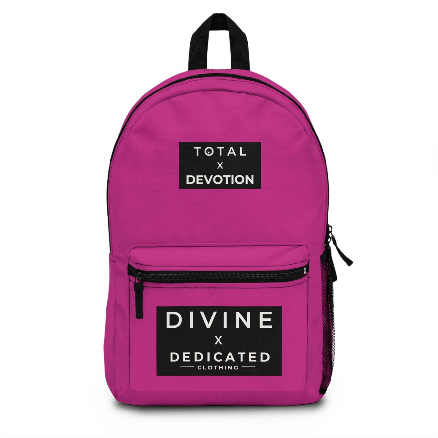 Divine Dedicated Clothing (Pink) Backpack