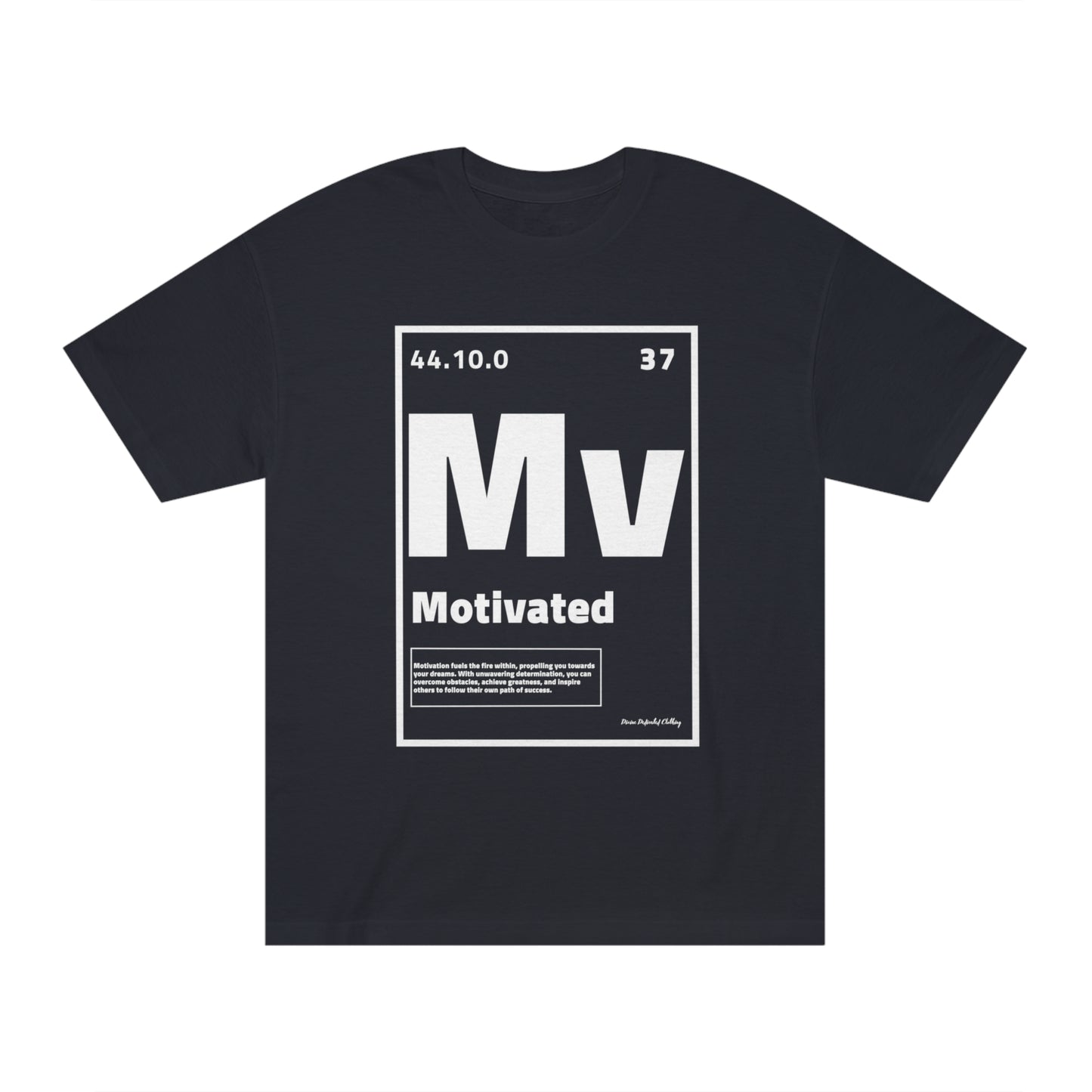 Periodic Element Motivated (Black) - T-Shirt