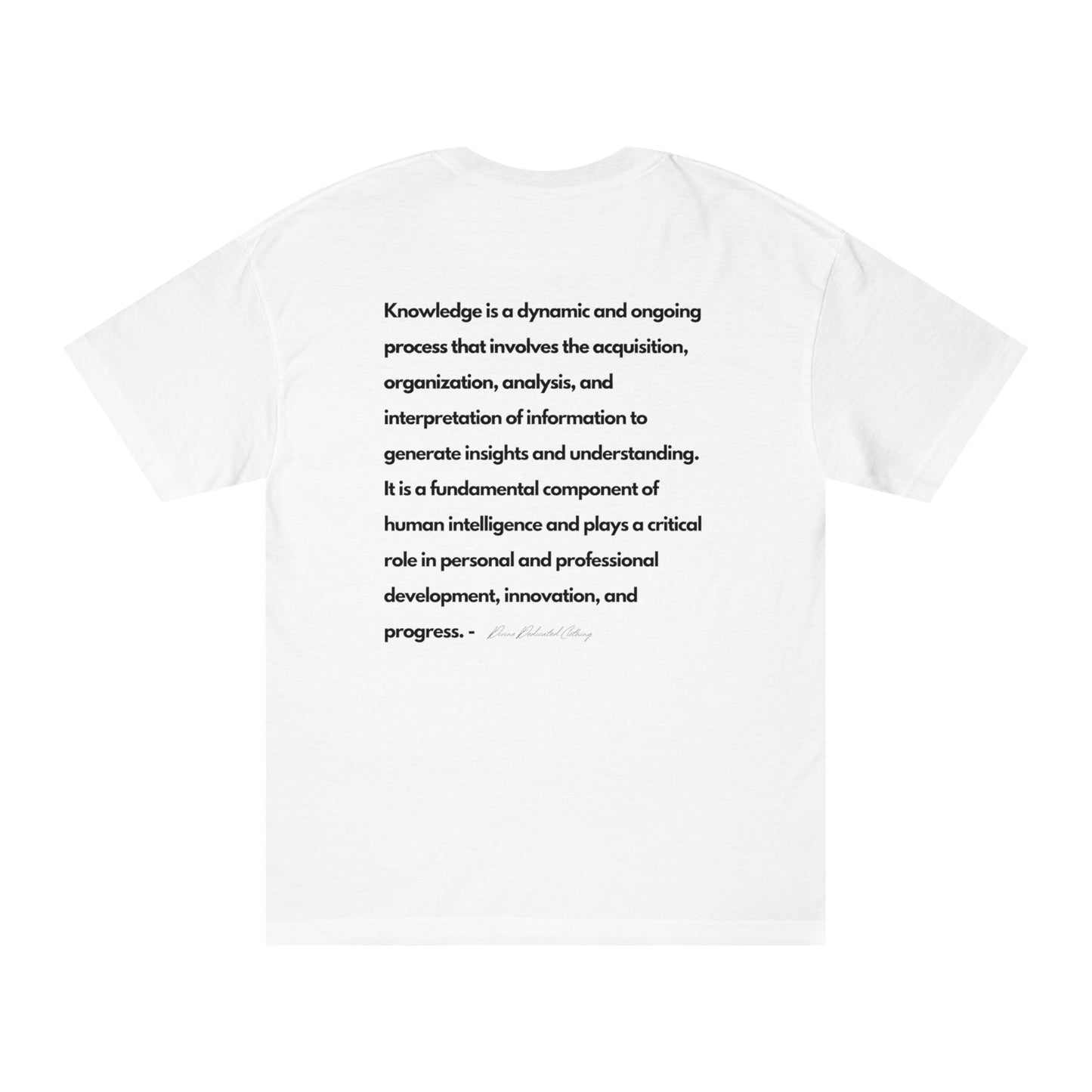 Periodic Knowledge (White) T-Shirt