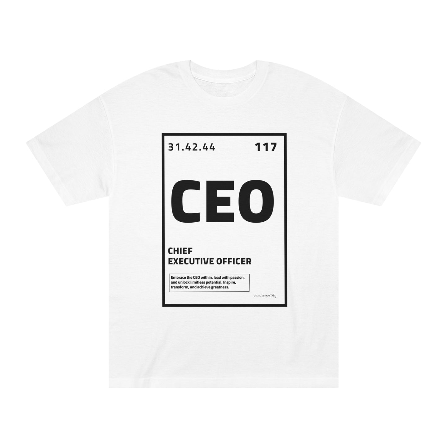 Periodic CEO (White) - T-Shirt