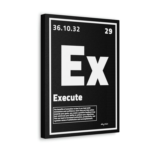 Periodic Element Execute - Wall Art