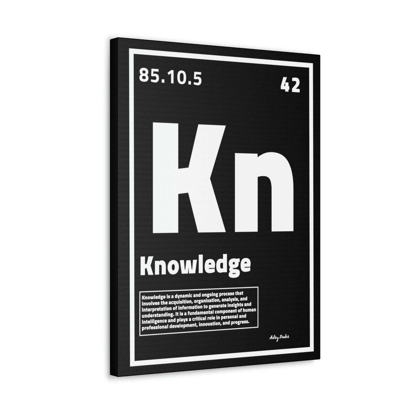 Periodic Element Knowledge - Wall Art