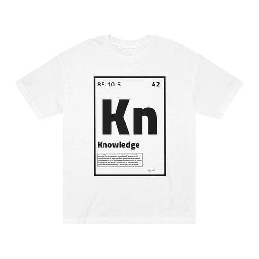 Periodic Knowledge (White) T-Shirt