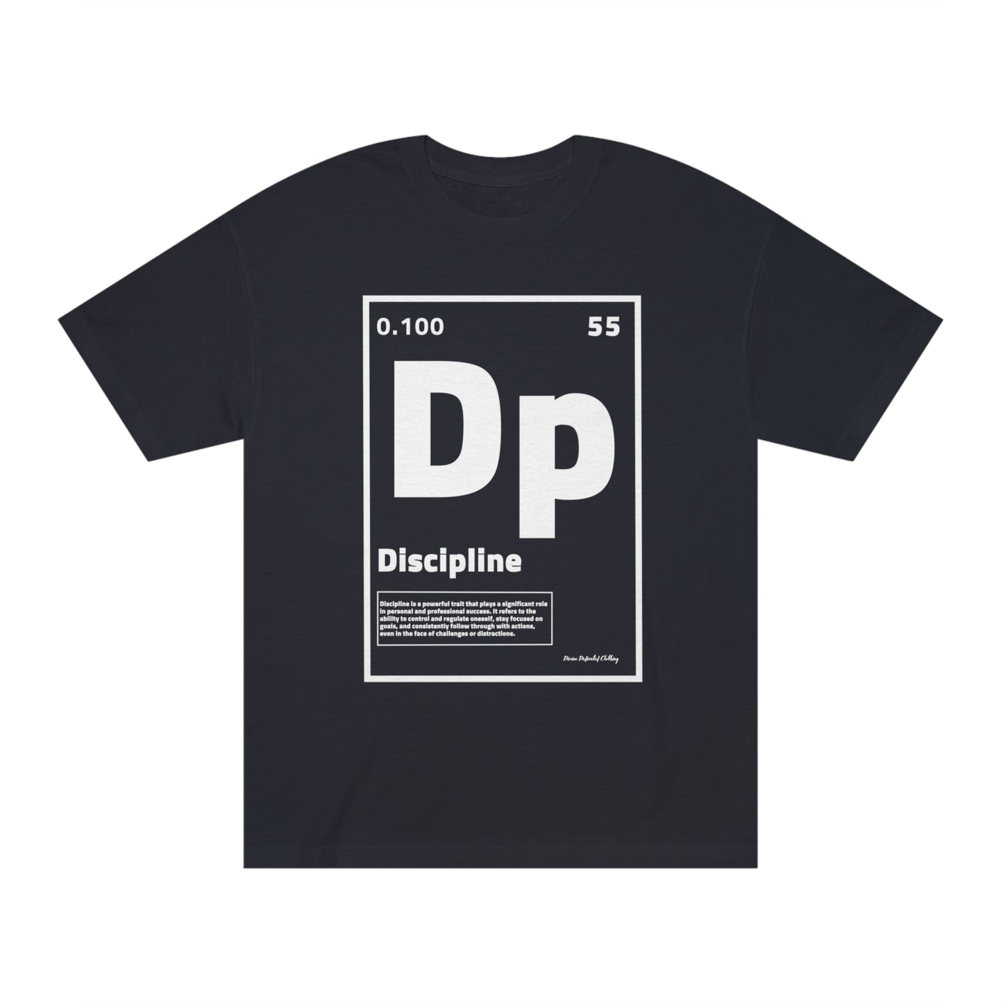 Periodic Element Discipline (Black) - T-Shirt