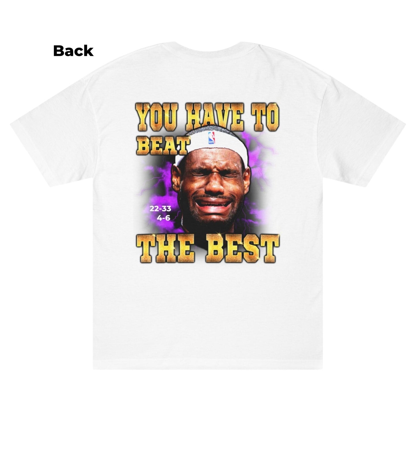 If You Want To Be The Best (White) T-Shirt