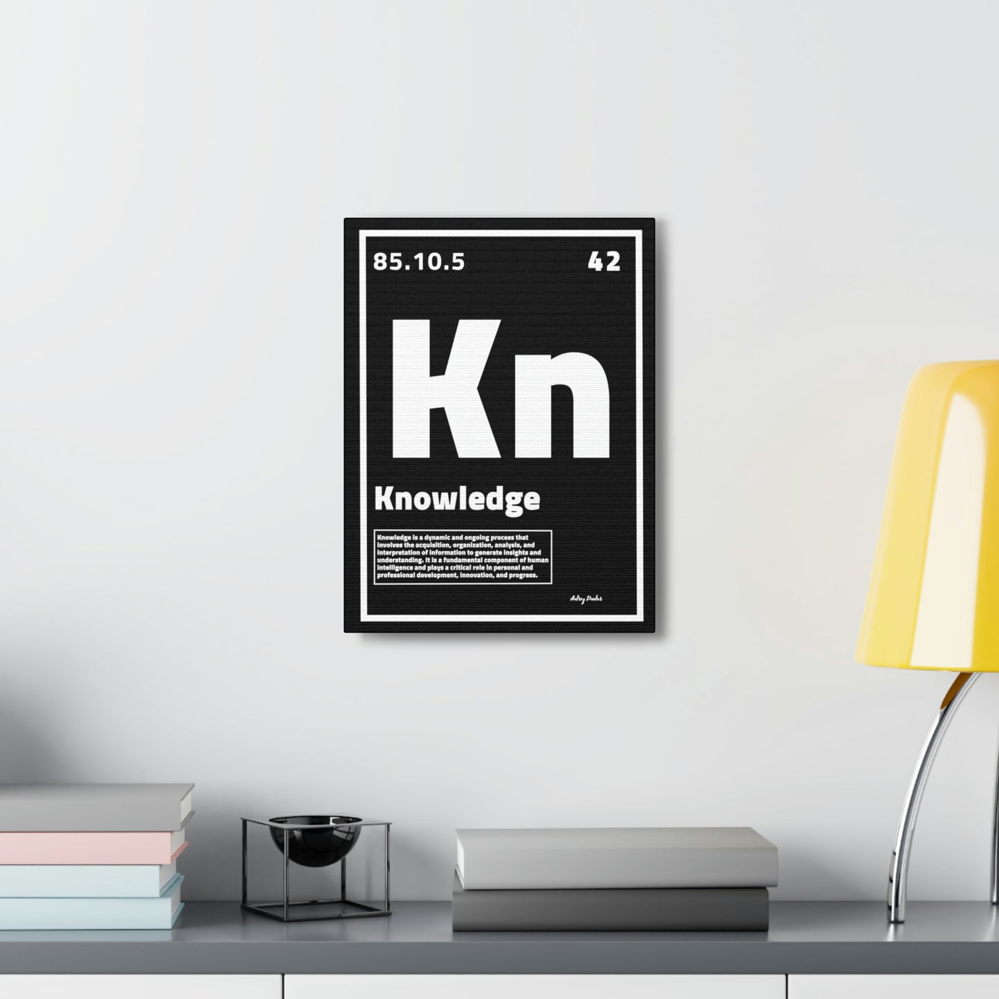 Periodic Element Knowledge - Wall Art