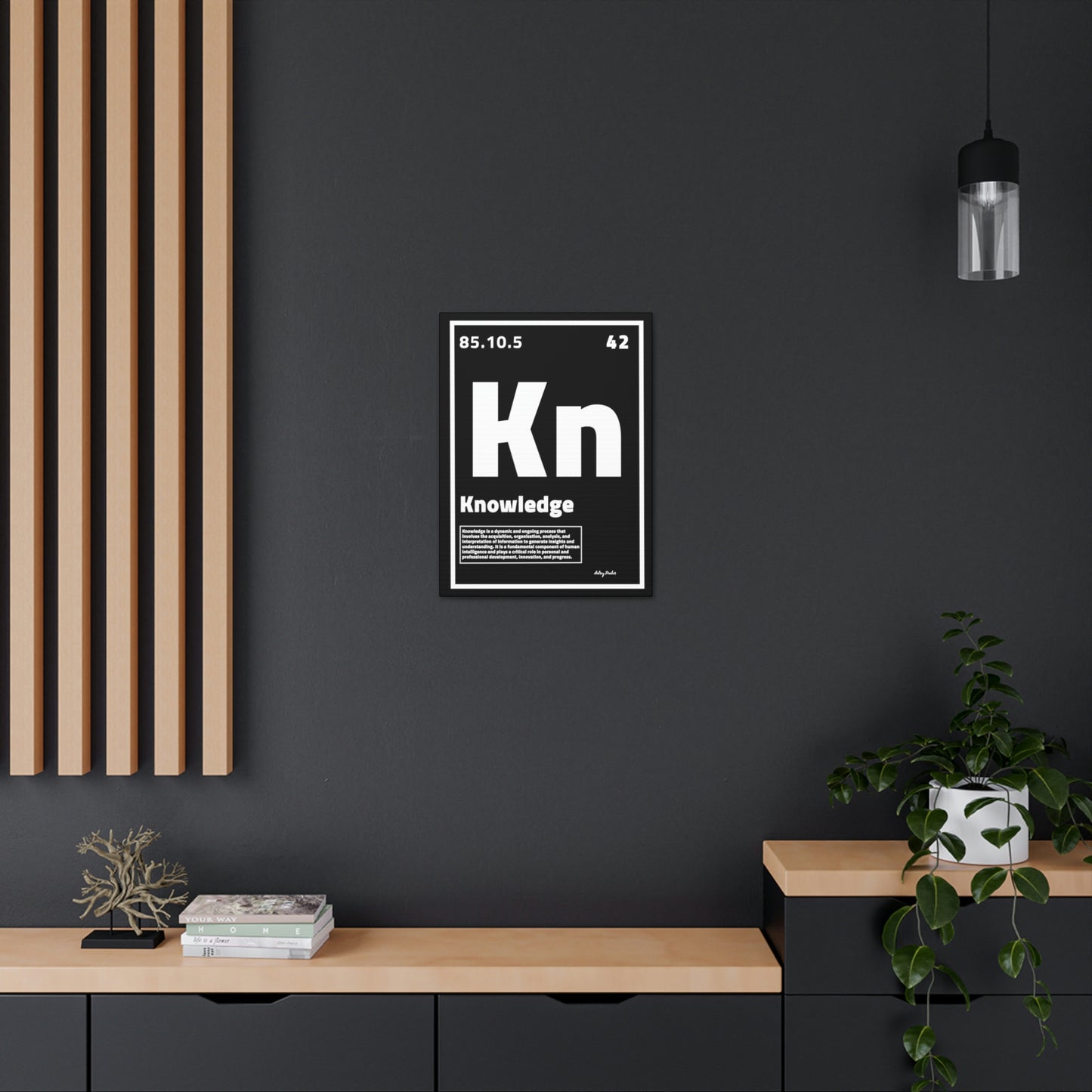 Periodic Element Knowledge - Wall Art