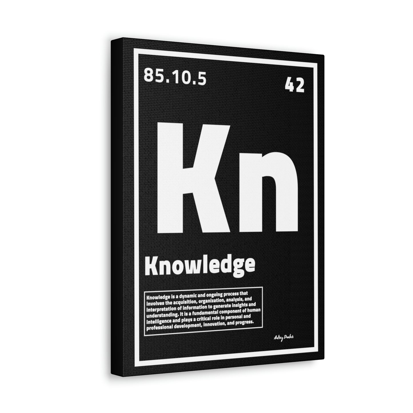 Periodic Element Knowledge - Wall Art