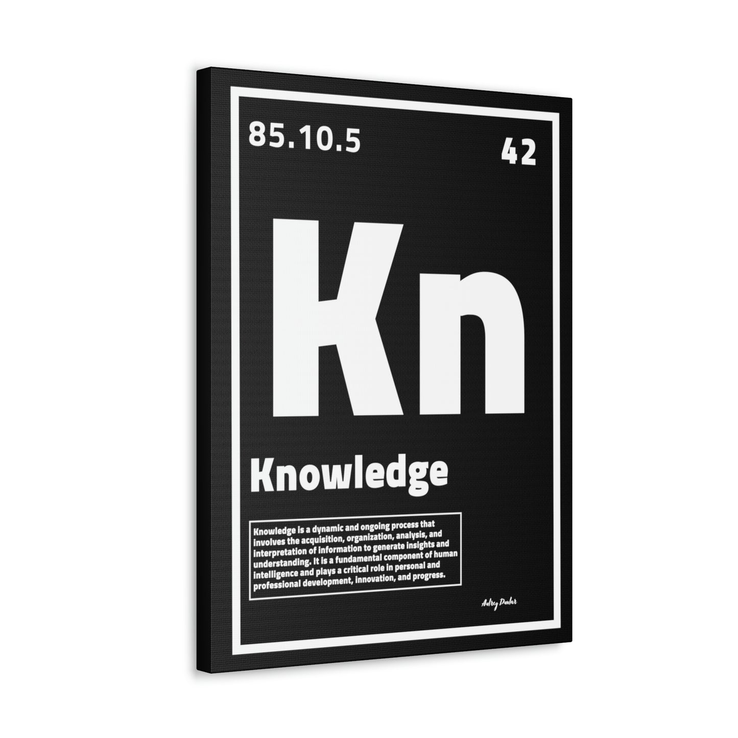 Periodic Element Knowledge - Wall Art