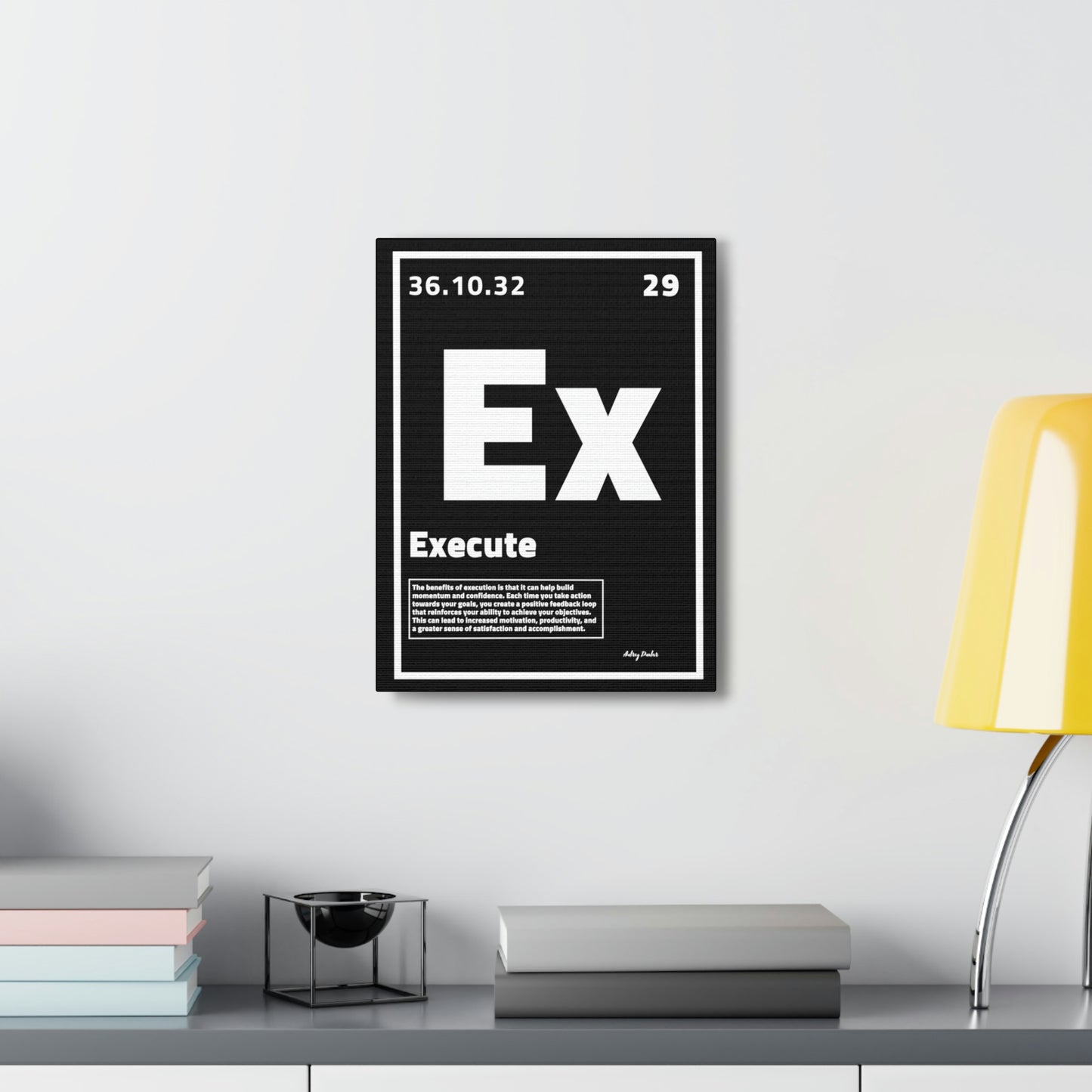 Periodic Element Execute - Wall Art