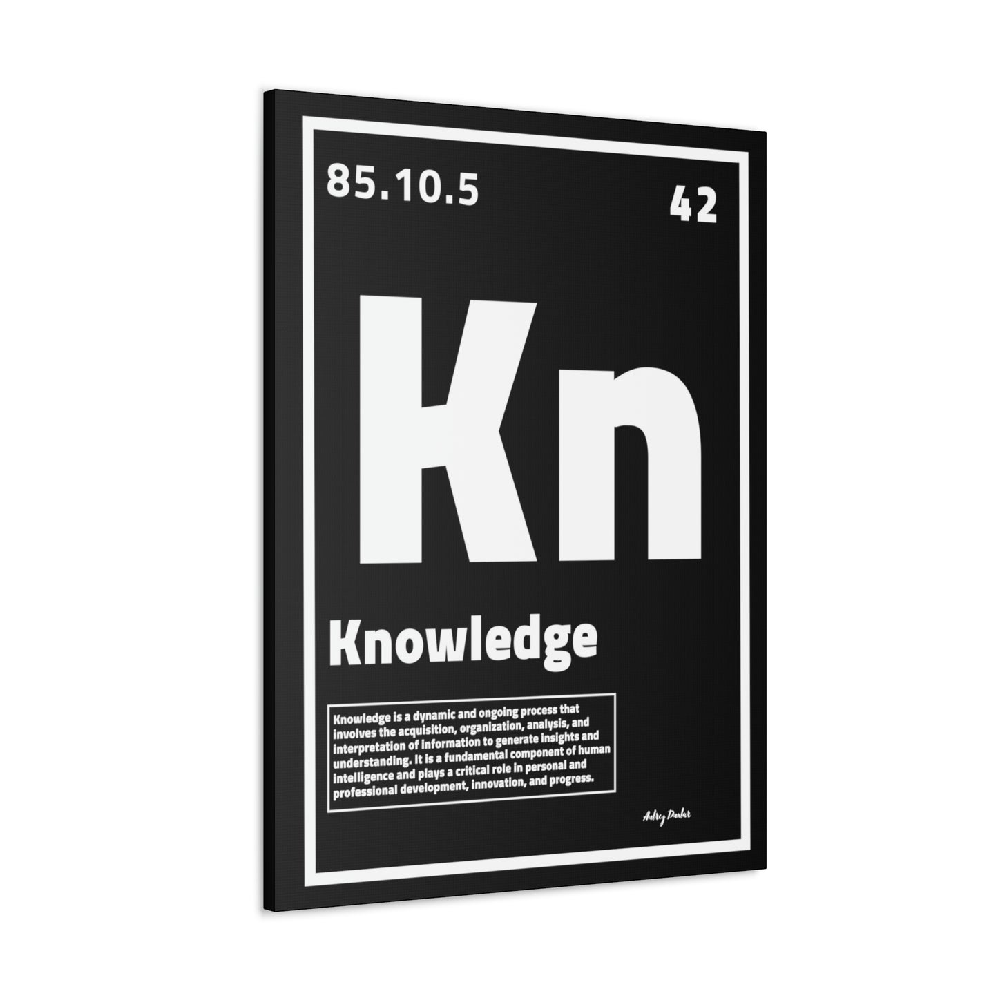 Periodic Element Knowledge - Wall Art